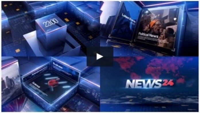 Corporate News Broadcast Full Package + News